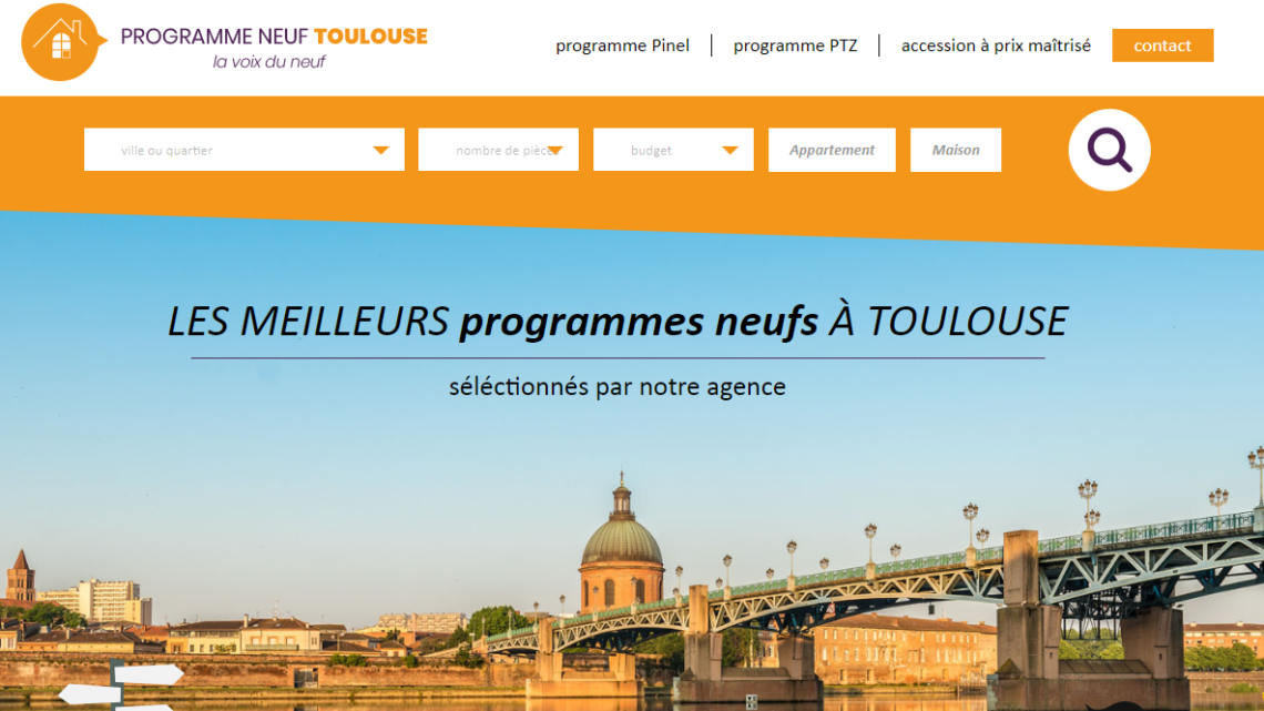 Programme Neuf Toulouse : une agence immobilière à Toulouse