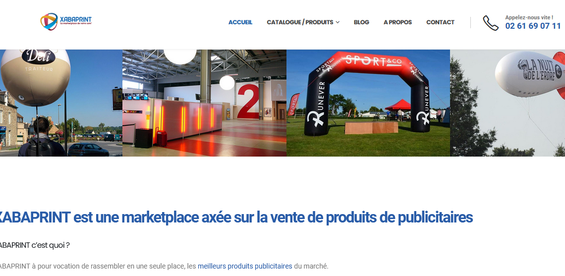 Xabaprint.com : marketplace B2B experte en promotion de produits publicitaires